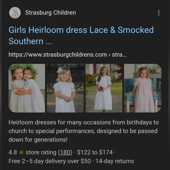 Strasburg Other - (Strasburg Dress)